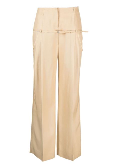 Beige Le Pantalon Criollo trousers - women JACQUEMUS | 233PA0531359150