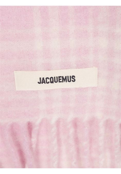 Sciarpa L'écharpe Carro in rosa - unisex JACQUEMUS | 236AC57250874BZ