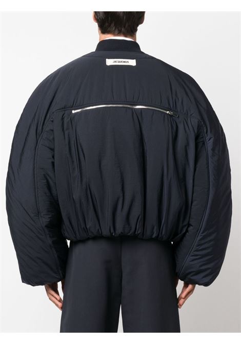 Giacca le bomber croissant in blu - uomo JACQUEMUS | 236BL0441320390
