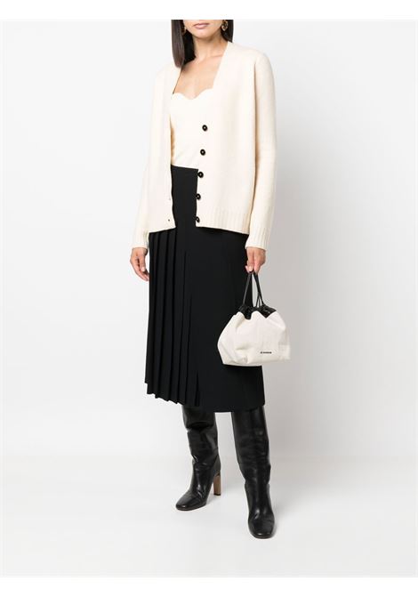 White button-down knit cardigan - women JIL SANDER | J02GP0055J14506109