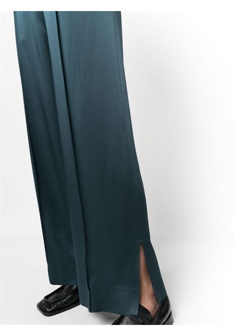 Pantaloni con vita elasticizzata in blu - donna JIL SANDER | J02KA0181J76018019