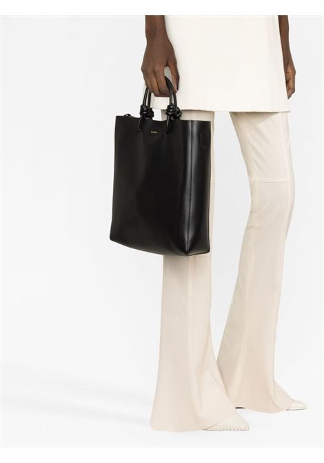 Black knot-detail tote bag - women JIL SANDER | J07WD0018P5864001