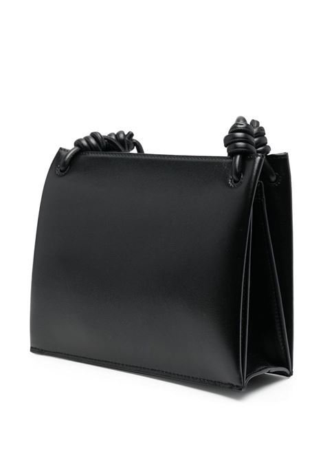 Black logo-stamp shoulder bag - women JIL SANDER | J07WG0024P4841001