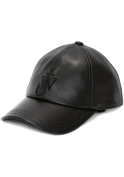 Cappello da baseball con ricamo in nero -  unisex JW ANDERSON | AC0198LA0277999