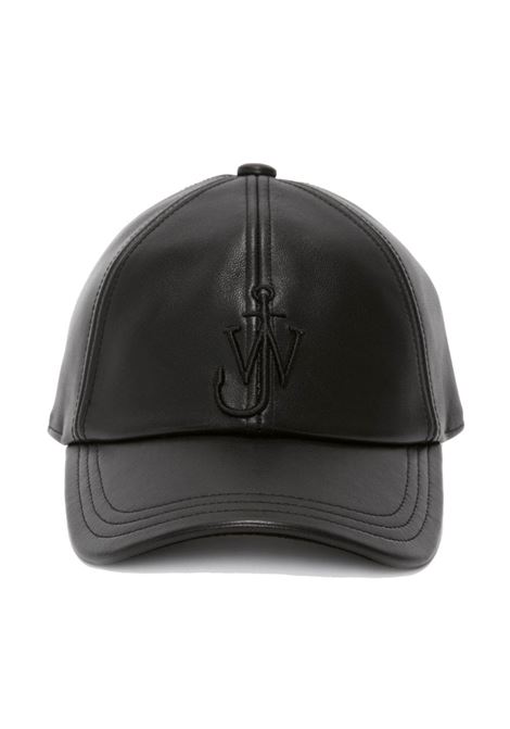 Cappello da baseball con ricamo in nero -  unisex JW ANDERSON | AC0198LA0277999