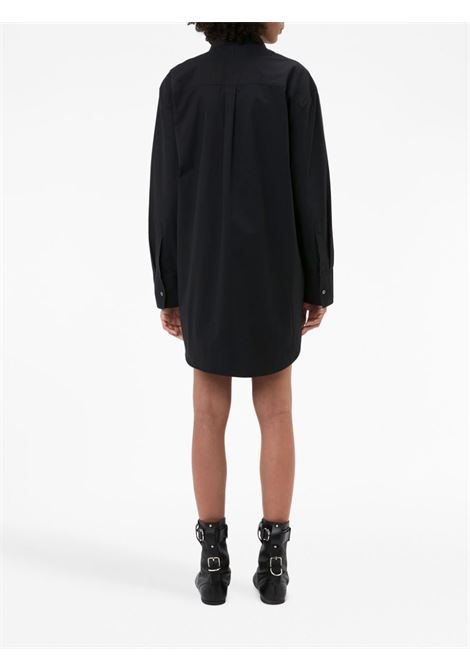 Black padlock-strap shirt dress - women  JW ANDERSON | DR0369PG1090999