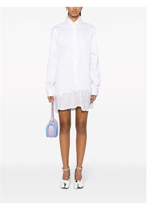 White crystal-embellished shirtdress - women JW ANDERSON | DR0416PG0047001