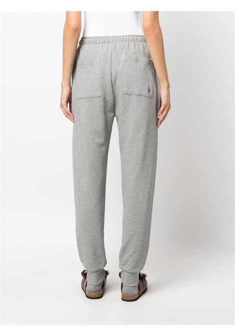 Grey logo-embroidered track trousers - women JW ANDERSON | JR0034PG1310907