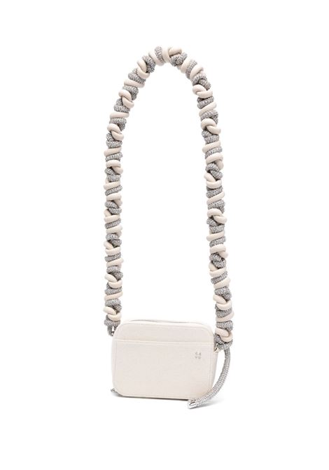 White crystal-embellished bag - women KARA | HB262Q1841