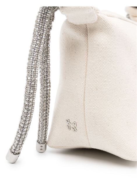 Silver-tone and white rhinestone-embellished bag - women KARA | HB350C1841