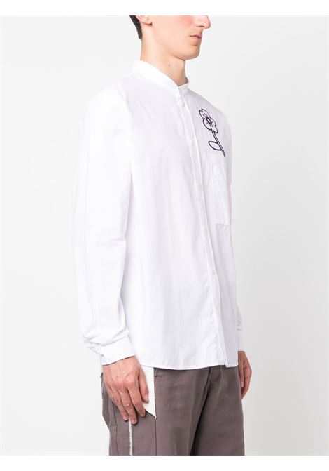 Camicia con stampa in bianco - uomo KENZO | FD65CH4349LH01