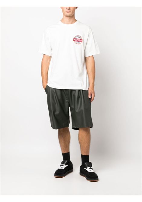 T-shirt con logo in bianco - uomo KENZO | FD65TS1204SG02