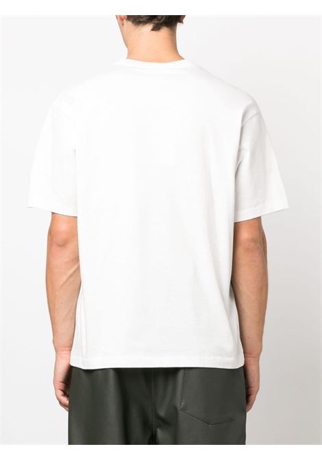 T-shirt con logo in bianco - uomo KENZO | FD65TS1204SG02