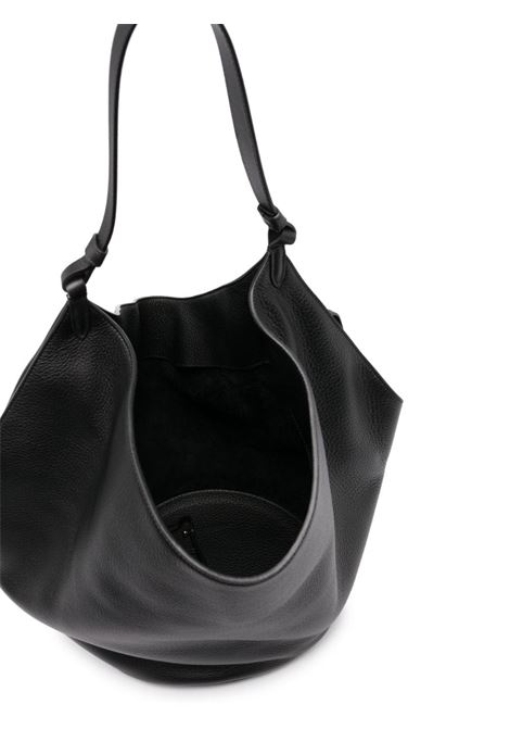 Black medium Lotus shoulder bag - women KHAITE | H2005798200