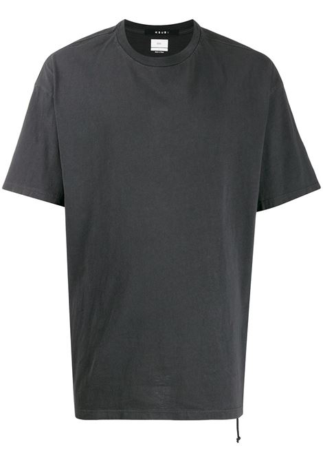 Black Biggie oversized-fit T-shirt - men KSUBI | 5000004069BLK