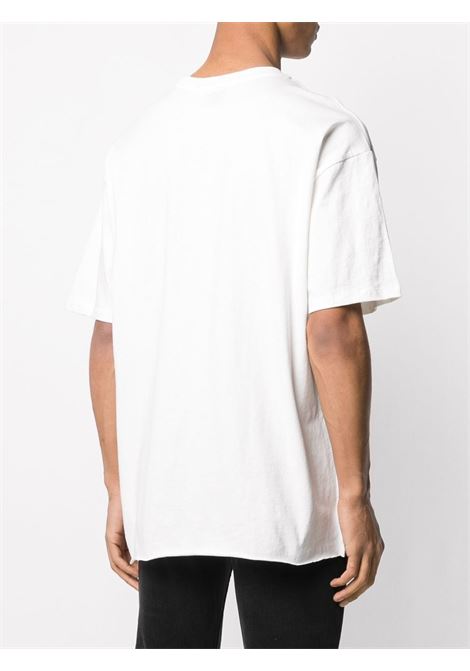 T-shirt oversize Biggie in bianco - uomo KSUBI | 5000004070WHT