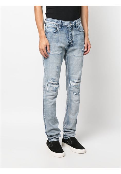 Blue Chitch Rekovery mid-rise jeans - men KSUBI | MPF23DJ006DNM