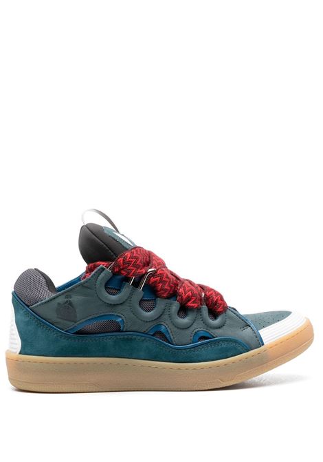 Blue Curb low-top chunky sneakers - men LANVIN | FMSKRK11DRA218