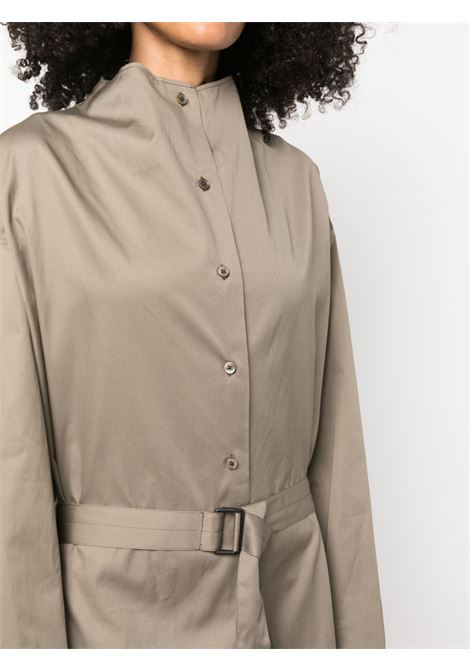 Brown belted-waist dress - women LEMAIRE | DR1040LF824BR419