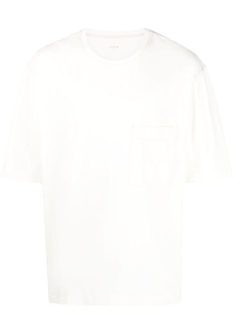 White chest patch-pocket T-shirt - men LEMAIRE | TO1107LJ1004WH063