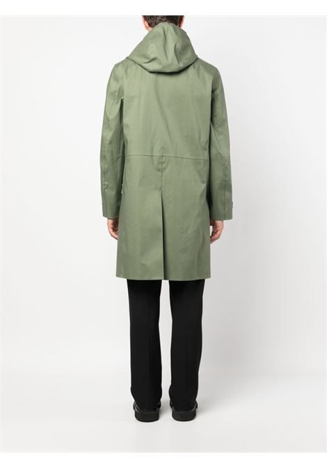 Green hooded raincoat - men MACKINTOSH | GR1032RO6224IDJ126