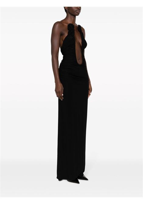 Black strapless plunge maxi dress - women  MAGDA BUTRYM | 141923BLK
