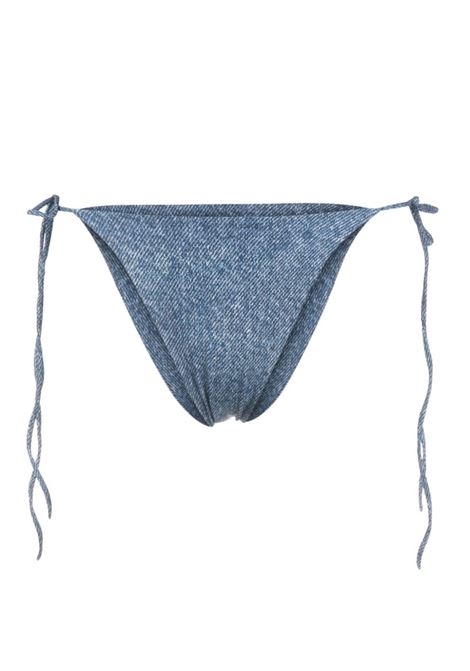 Blue tie-fastened bikini bottoms - women MAGDA BUTRYM | 628723BL