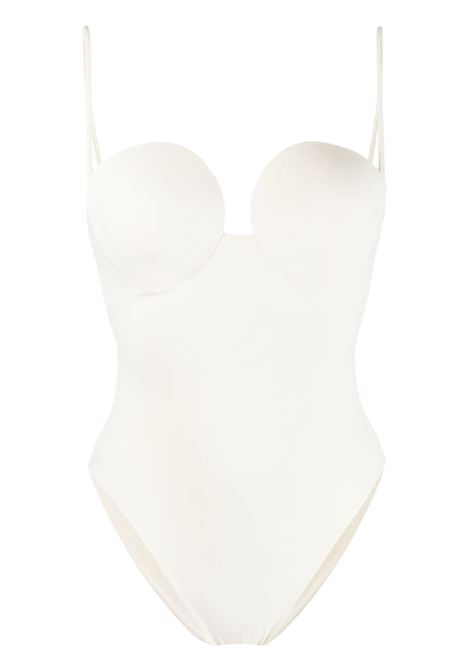 Cream sweetheart neckline swimsuit - women MAGDA BUTRYM | 810521CRM
