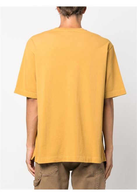 Orange Fox-motif T-shirt - men MAISON KITSUNÉ | LM00107KJ0119P760