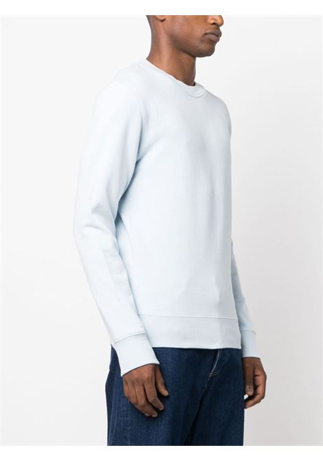 Light blue Chillax Fox-motif sweatshirt - men MAISON KITSUNÉ | LM00303KM0001P422