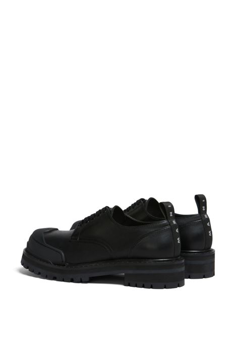 Black panelled toe Derby shoes - men MARNI | ALMR004903P508800N99
