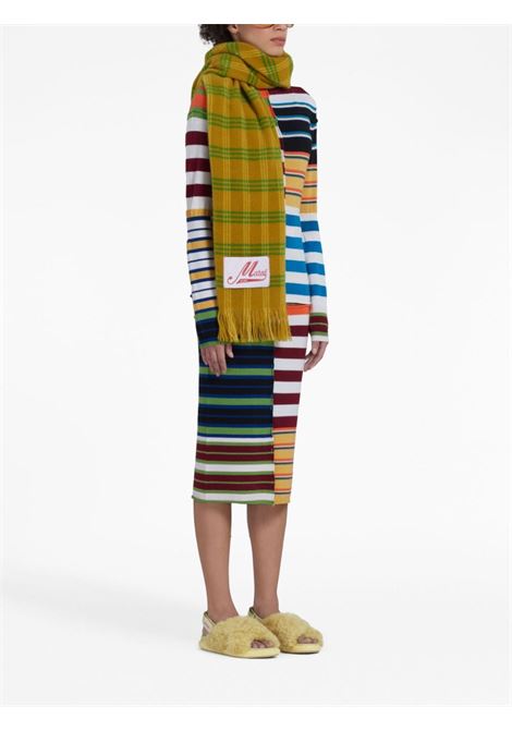 Maglione a righe con design color-block multicolore - donna MARNI | GCMD0473Q0UFW61400X99