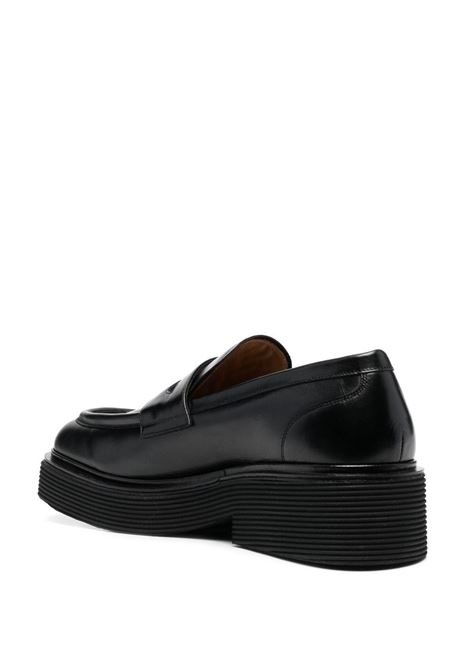Black Iconic square-toe chunky loafers - men MARNI | MOMR004303P373100N99