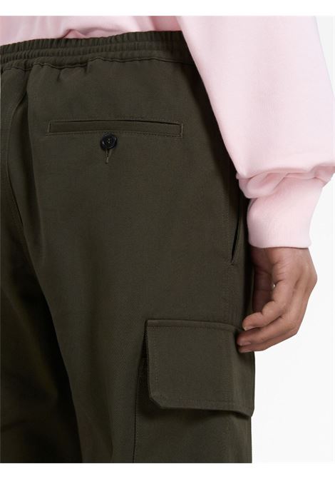 Green straight-leg cargo trousers - men MARNI | PUMU0207A1UTC27800V55