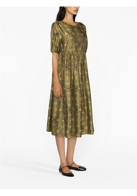 Green Fatora jacquard midi dress - women  MAXMARA TIMELESS | 2392261638600002