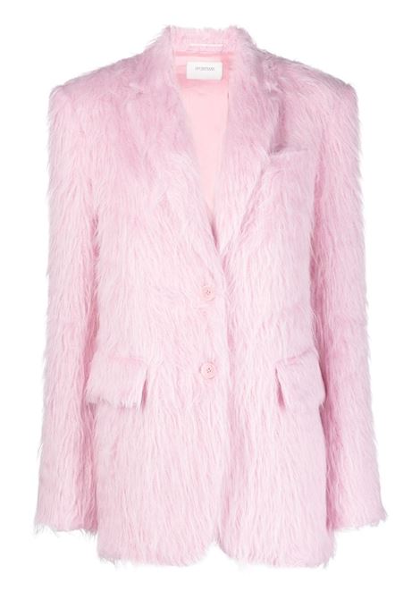 Pink cicala single-breasted blazer - women  MAXMARA | 2320460836600001