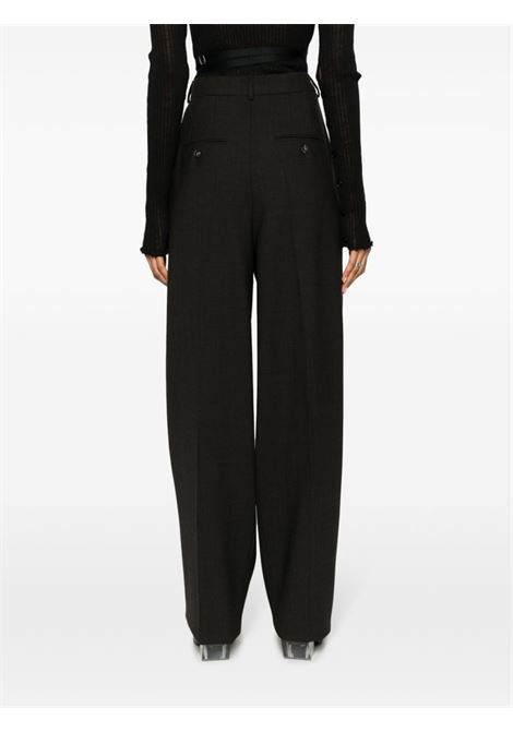 Black felice high-waist trousers - women  MAXMARA | 2321360436600019