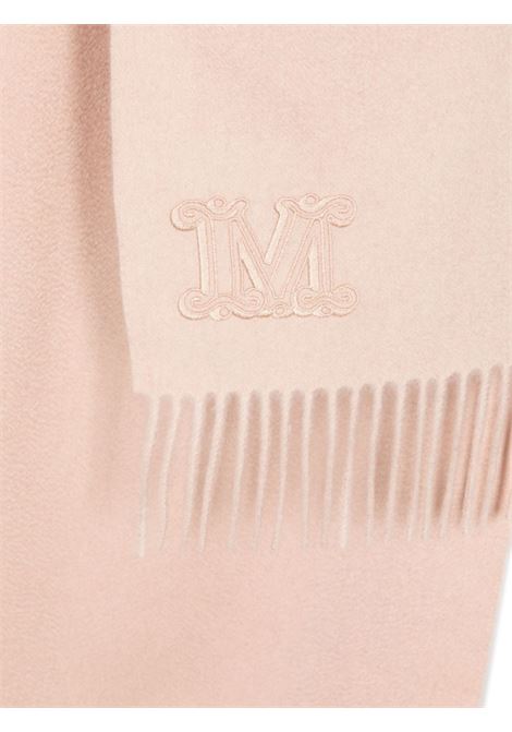 Light pink wsdalia logo-embroidered scarf - women  MAXMARA | 2345463133600002