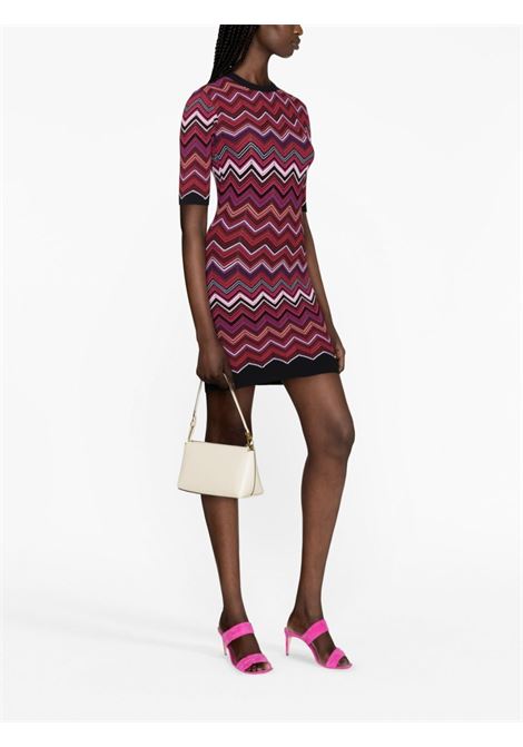 Multicolored zigzag crochet-knit minidress - women  MISSONI | DS23WG3IBK026TSM91F