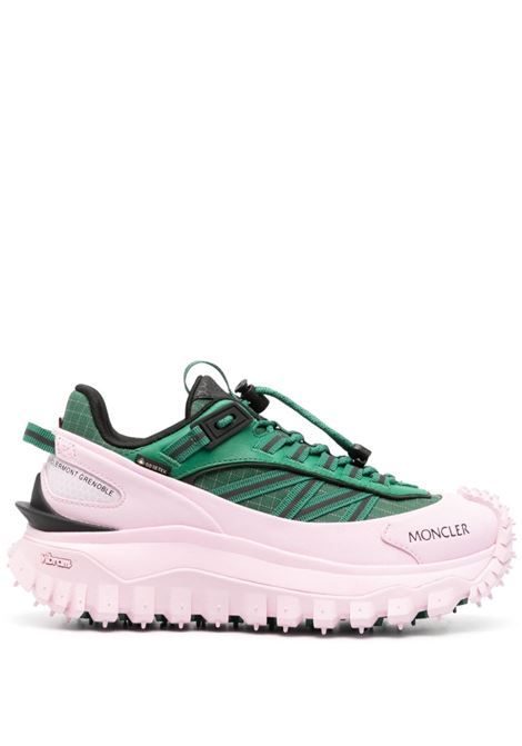 Green and pink Trailgrip GTX chunky sneakers - women MONCLER | 4M00060M2058P48