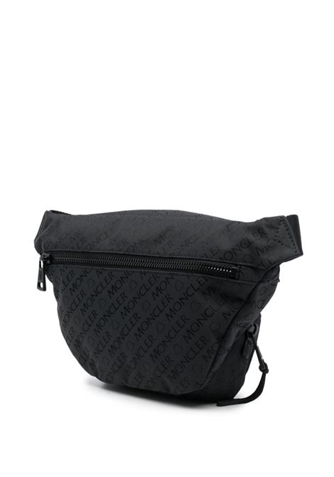 Black Durance logo-jacquard belt bag - men MONCLER | 5M00005M2155999
