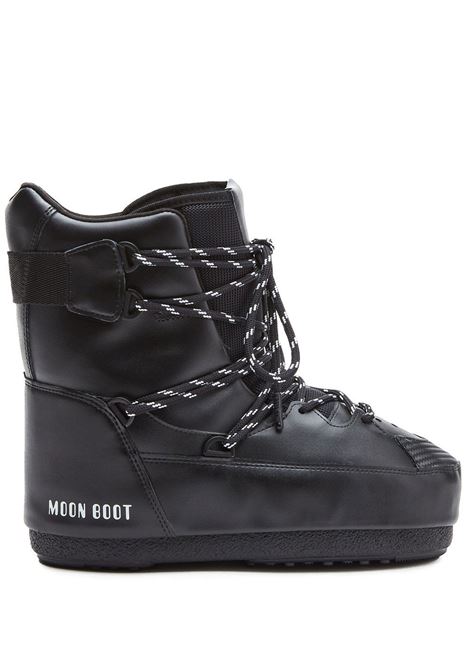 Black Icon Low padded sneaker boots - unisex MOON BOOT | 14028200001
