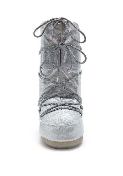 Silver Icon Glitter snow boots - unisex MOON BOOT | 14028500002