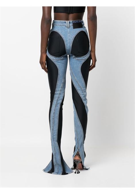 Jeans skinny spiral in blu - donna MUGLER | 23W6PA03582463074