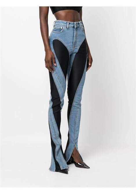 Jeans skinny spiral in blu - donna MUGLER | 23W6PA03582463074