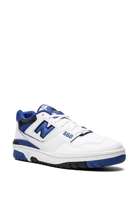 Sneakers basse 550 in bianco e blu - unisex NEW BALANCE | BB550SN1WHTROYAL