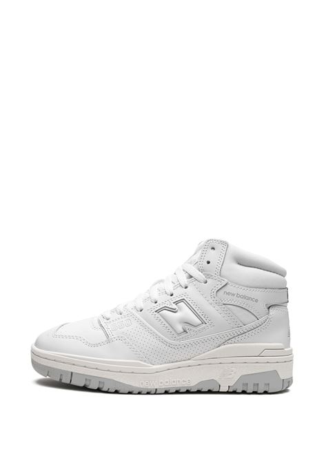 Sneakers basse 650 in bianco e grigio - uomo NEW BALANCE | BB650RWWWHT