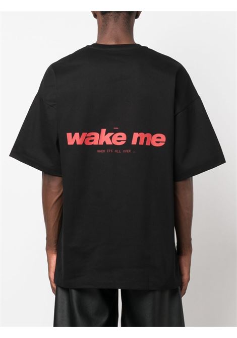 T-shirt girocollo Wake Me in nero - uomo OAMC | 23A28OAJ12COT009012001