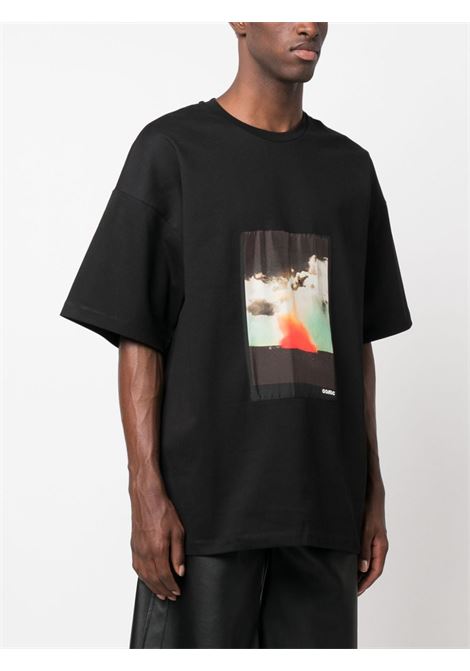 T-shirt girocollo Wake Me in nero - uomo OAMC | 23A28OAJ12COT009012001