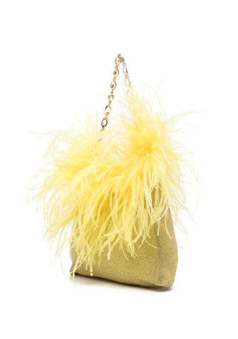 Yellow mini HS23 Lumi?re Plumage bag - women OSÉREE | BGF235CTRN